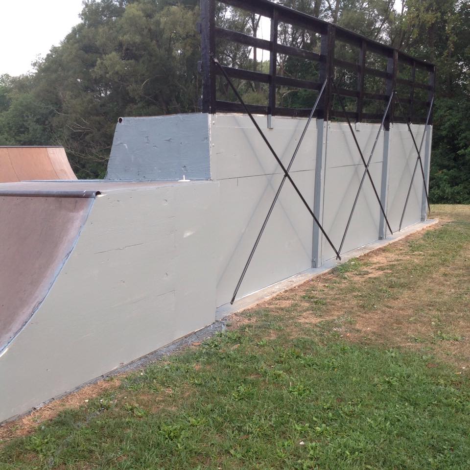 Skate Ramp Following Renovation