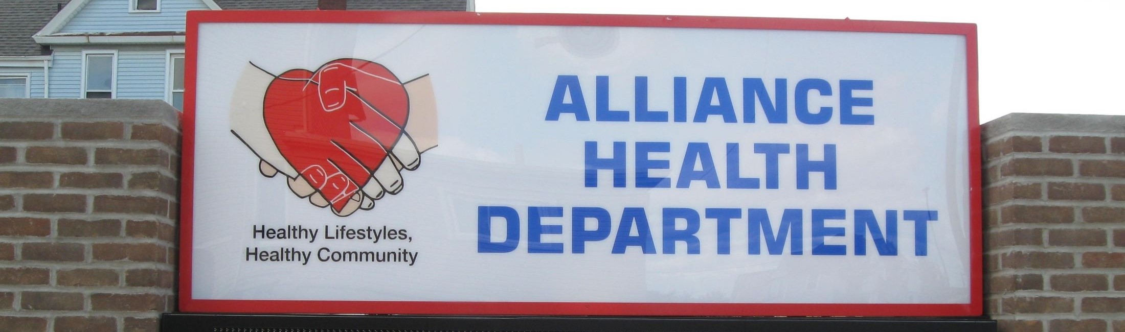 Welcome to Alliance Health Department